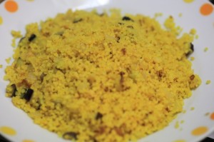 【試作】肉味噌餡かけクスクス炒飯_工程7