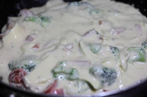 フライパンで簡単ケークサレ_工程4