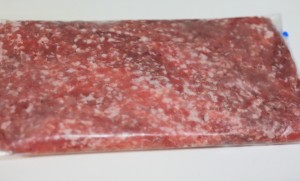 挽き肉の冷凍保存方法_工程2