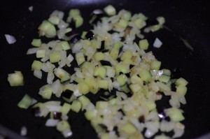 【試作】肉味噌餡かけクスクス炒飯_工程4