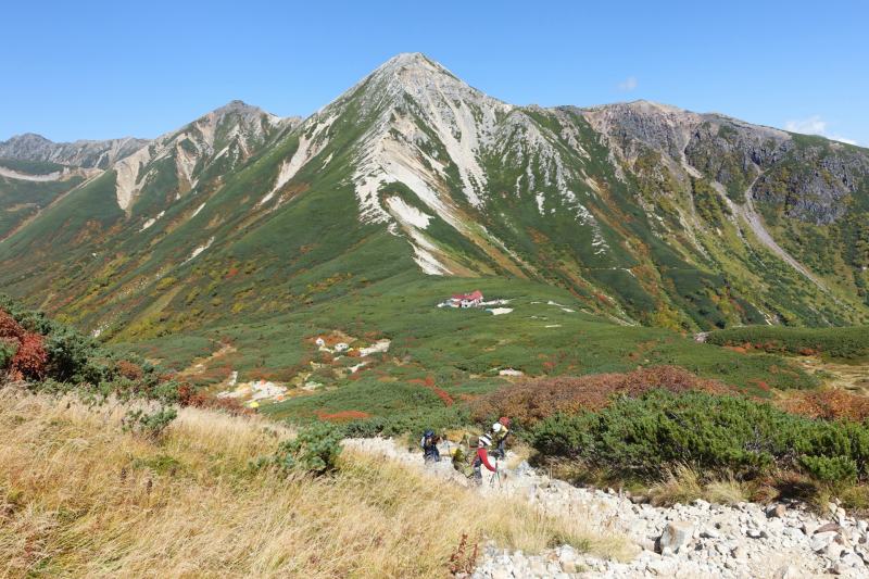 1243_少し登ったところから鷲羽岳