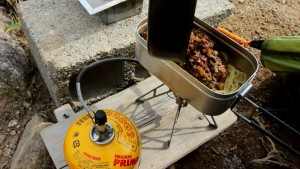 肉味噌ミートソースパスタ_工程6_ミートソース投入