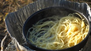 なす入りボロネーゼ_工程5_アルデンテの手前