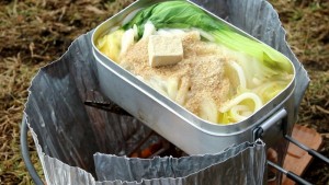 肉味噌で担々鍋焼きうどん_工程5