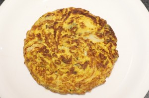 スキレットでスパニッシュオムレツ_完成
