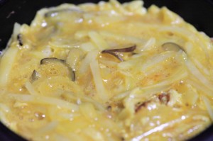スキレットでスパニッシュオムレツ_工程5