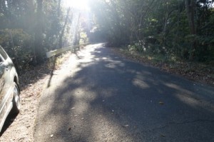 1405_登山口脇に駐車