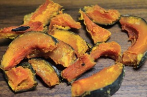 干し野菜生活_干し茹でかぼちゃ完成