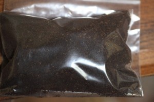 干しコーヒーで燻製_工程2_保存
