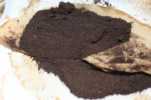 干しコーヒーで燻製_工程2_乾燥