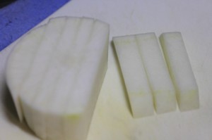 自家製切干大根_切り方
