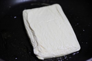 自家製押し豆腐のステーキ_工程3