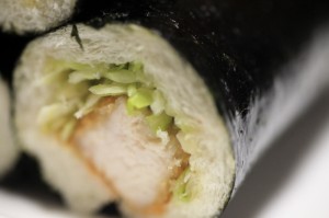 恵方巻きチキンカツパン