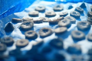 自家製干しバナナ_工程2_裏返す