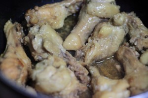 鶏手羽煮込みのオーブン焼き_工程3