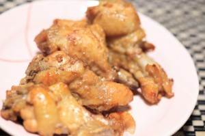 鶏手羽煮込みのオーブン焼き