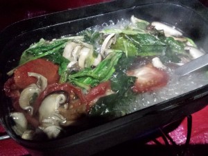 干し野菜の麦リゾット_工程2