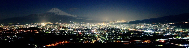 日守山_星景富士